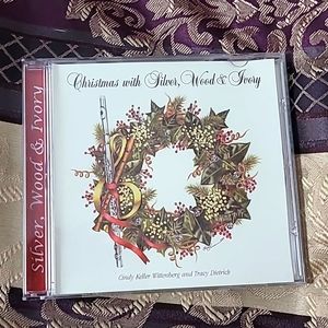 Christmas w/ Silver, Wood & Ivory CD by Cindy Keller Wittenberg & Tracy Dietrich